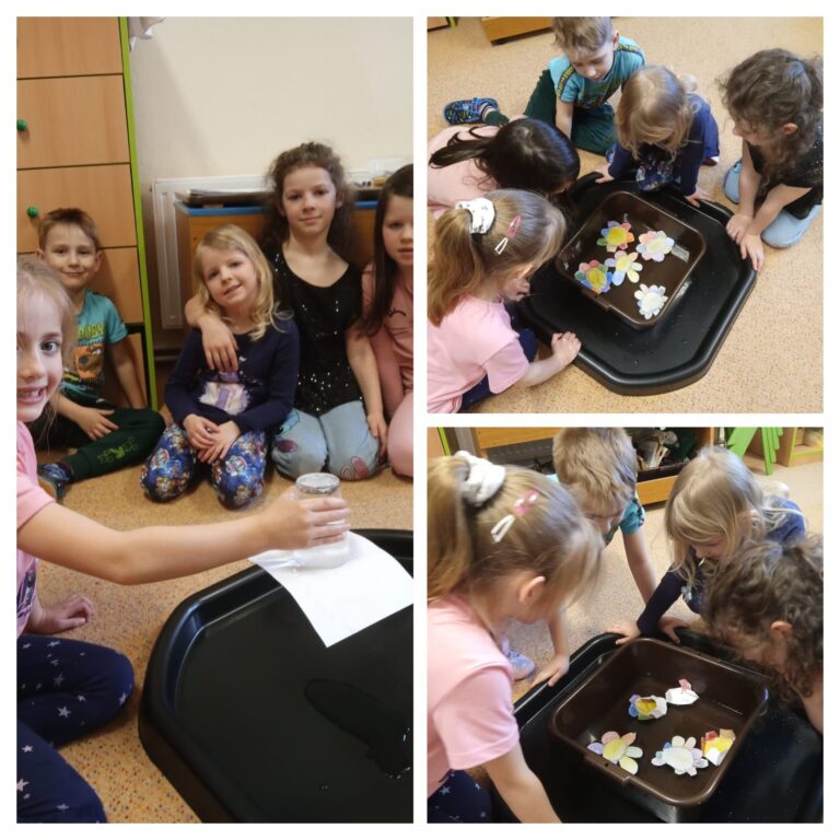 Klub chytrých hlaviček – pokusy s vodou